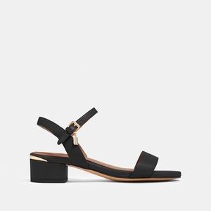 Coach leather sandals